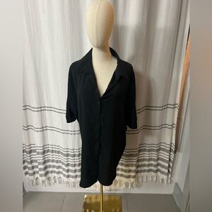 Treasure and Bond Button Up Tunic Shirt